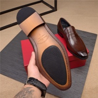 $107.00 USD Salvatore Ferragamo SF Leather Shoes For Men #496875