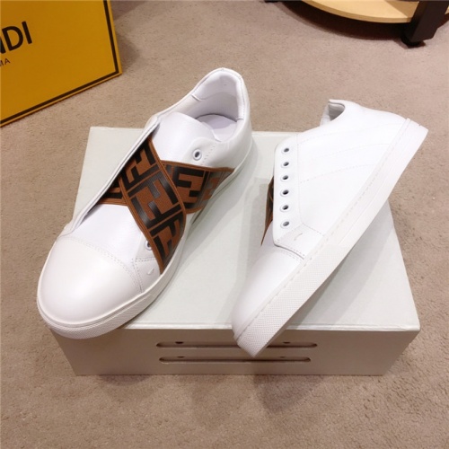 Replica Fendi Casual Shoes For Men #509801 $80.00 USD for Wholesale