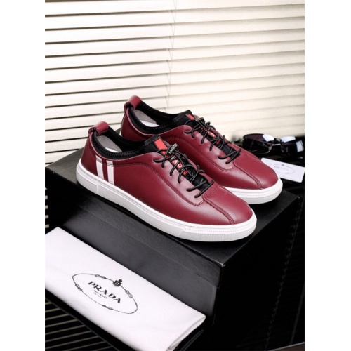 Replica Prada Casual Shoes For Men #510016 $56.00 USD for Wholesale