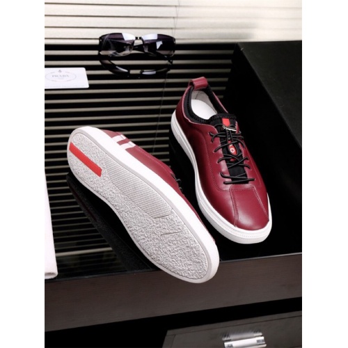 Replica Prada Casual Shoes For Men #510016 $56.00 USD for Wholesale