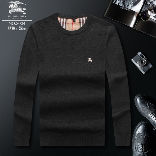 Burberry Sweaters Long Sleeved For Men #511486 $46.00 USD, Wholesale Replica Burberry Fashion Sweaters
