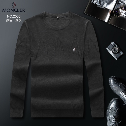Moncler Sweaters Long Sleeved For Men #511495 $46.00 USD, Wholesale Replica Moncler Sweaters