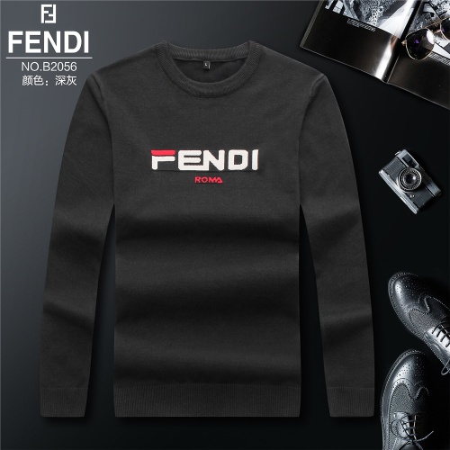 Fendi Sweaters Long Sleeved For Men #511501 $46.00 USD, Wholesale Replica Fendi Sweaters