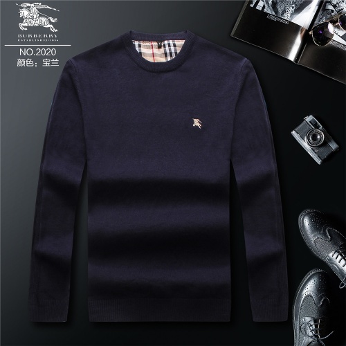 Burberry Sweaters Long Sleeved For Men #511568 $46.00 USD, Wholesale Replica Burberry Fashion Sweaters