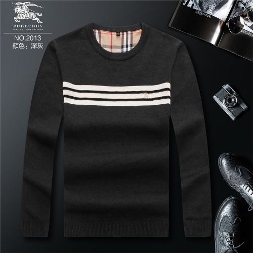 Burberry Sweaters Long Sleeved For Men #511571 $46.00 USD, Wholesale Replica Burberry Fashion Sweaters