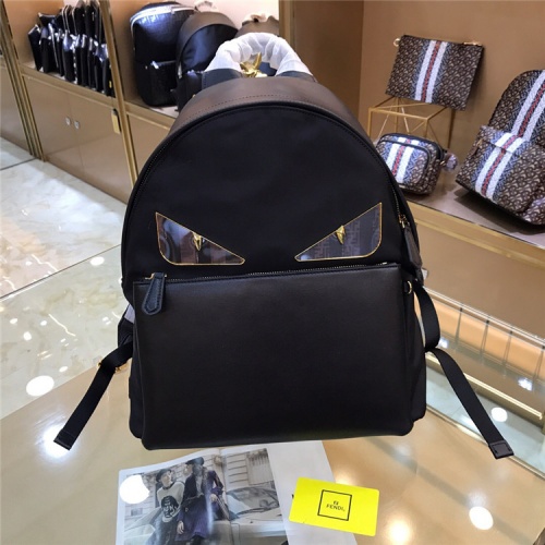 Fendi AAA Quality Backpacks For Men #511673 $140.00 USD, Wholesale Replica Fendi AAA Man Backpacks
