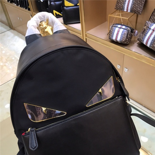 Replica Fendi AAA Quality Backpacks For Men #511673 $140.00 USD for Wholesale