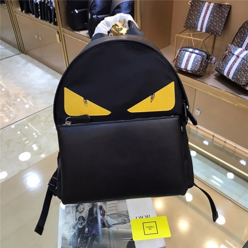 Fendi AAA Quality Backpacks For Men #511674 $140.00 USD, Wholesale Replica Fendi AAA Man Backpacks