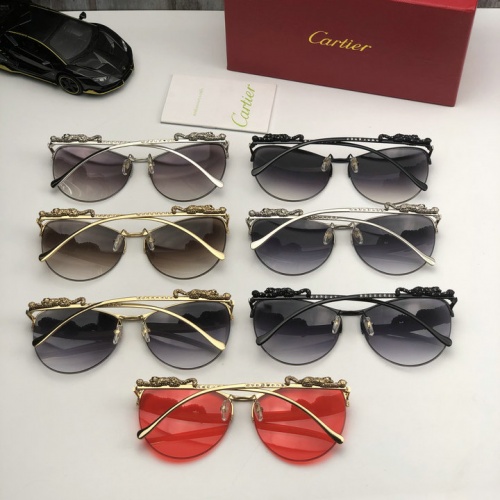 Replica Cartier AAA Quality Sunglasses #512491 $66.00 USD for Wholesale
