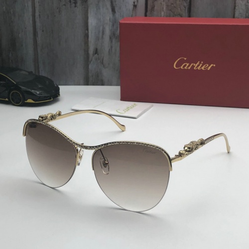 Cartier AAA Quality Sunglasses #512492 $66.00 USD, Wholesale Replica Cartier AAA Quality Sunglassess