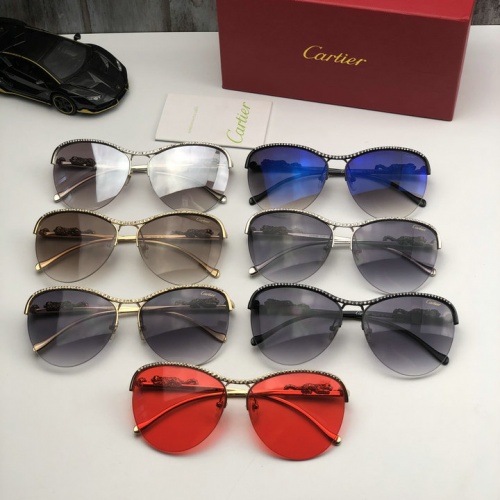 Replica Cartier AAA Quality Sunglasses #512492 $66.00 USD for Wholesale