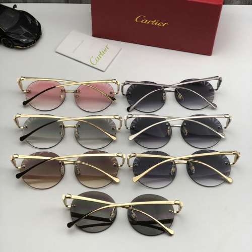 Replica Cartier AAA Quality Sunglasses #512503 $62.00 USD for Wholesale