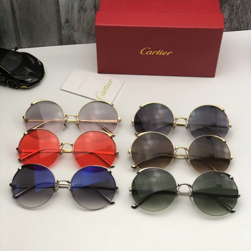 Replica Cartier AAA Quality Sunglasses #512505 $62.00 USD for Wholesale