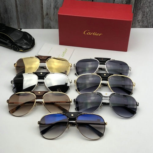Replica Cartier AAA Quality Sunglasses #512529 $54.00 USD for Wholesale