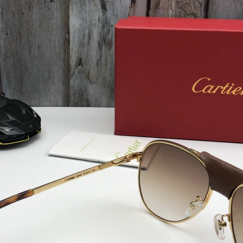 Replica Cartier AAA Quality Sunglasses #512533 $54.00 USD for Wholesale