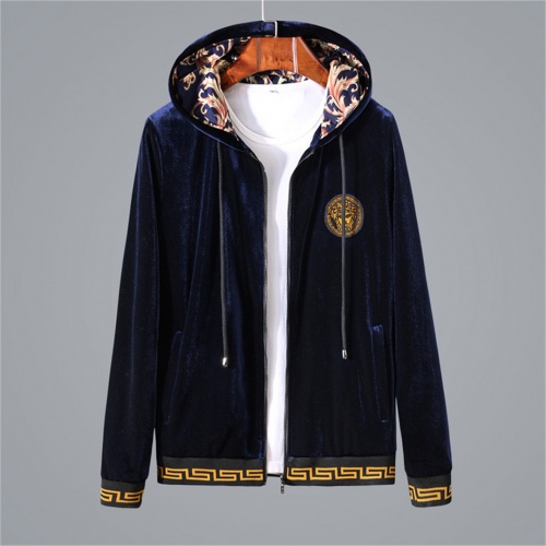 Replica Versace Tracksuits Long Sleeved For Men #513010 $85.00 USD for Wholesale