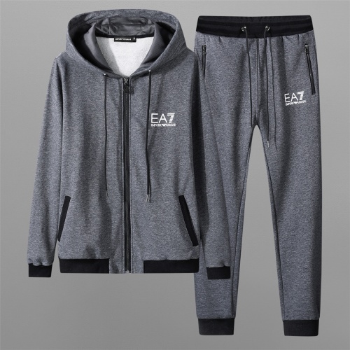 Armani Tracksuits Long Sleeved For Men #513012 $85.00 USD, Wholesale Replica Armani Tracksuits