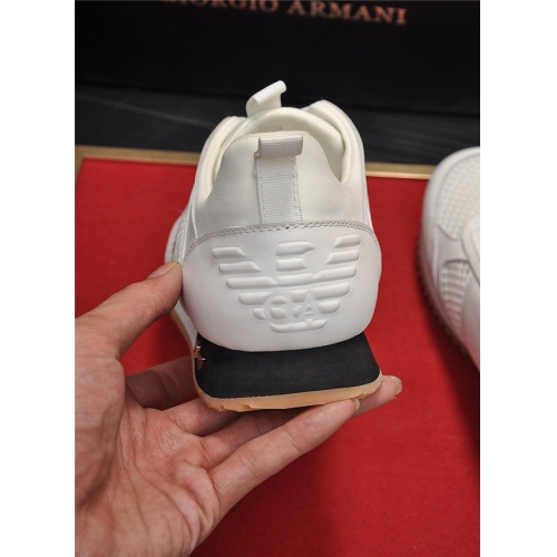 Replica Armani Casual Shoes For Men #513192 $80.00 USD for Wholesale