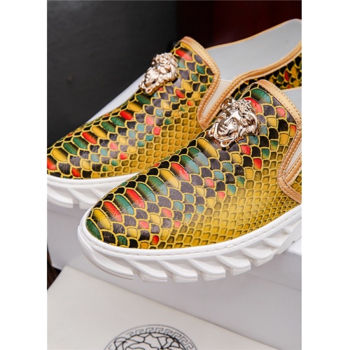 Replica Versace Casual Shoes For Men #513296 $76.00 USD for Wholesale