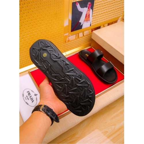 Replica Prada Slippers For Men #513765 $52.00 USD for Wholesale