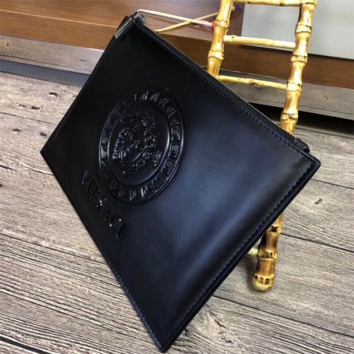 Replica Versace AAA Quality Wallets For Men #514190 $56.00 USD for Wholesale