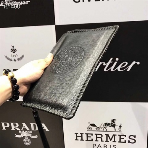 Replica Versace AAA Quality Wallets For Men #514192 $56.00 USD for Wholesale