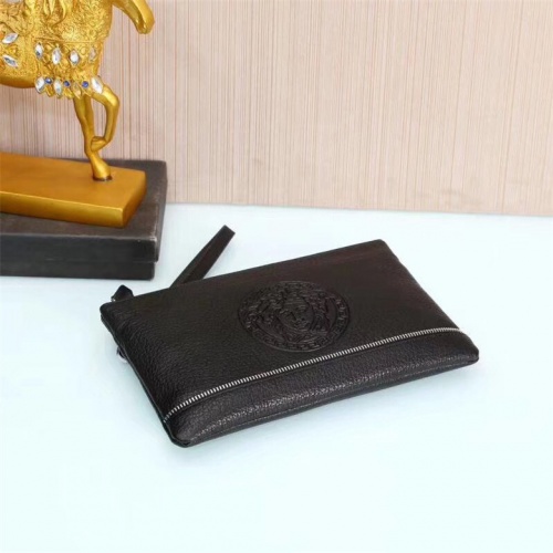 Replica Versace AAA Quality Wallets For Men #514193 $60.00 USD for Wholesale