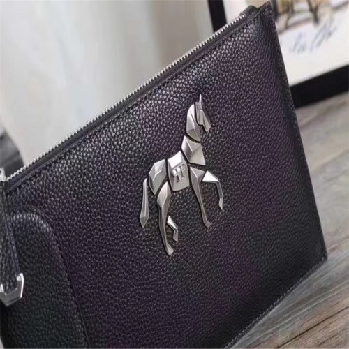 Replica Philipp Plein PP AAA Quality Wallets For Men #514205 $60.00 USD for Wholesale