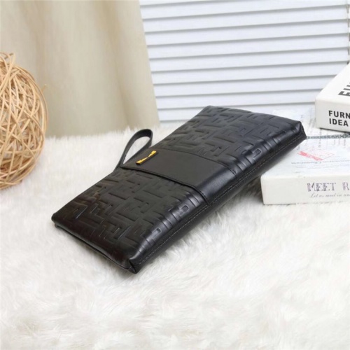 Replica Fendi AAA Quality Wallets For Men #514206 $56.00 USD for Wholesale