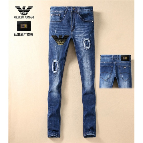 Armani Jeans For Men #514351 $48.00 USD, Wholesale Replica Armani Jeans