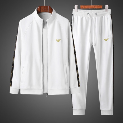 Armani Tracksuits Long Sleeved For Men #514452 $85.00 USD, Wholesale Replica Armani Tracksuits