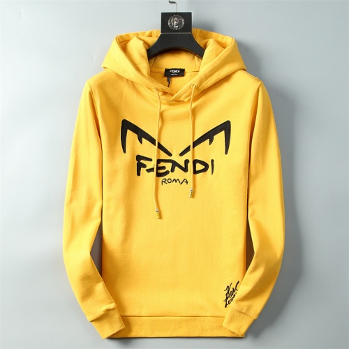 Fendi Hoodies Long Sleeved For Men #514497 $44.00 USD, Wholesale Replica Fendi Hoodies