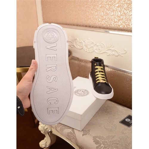 Replica Versace High Tops Shoes For Men #514691 $80.00 USD for Wholesale