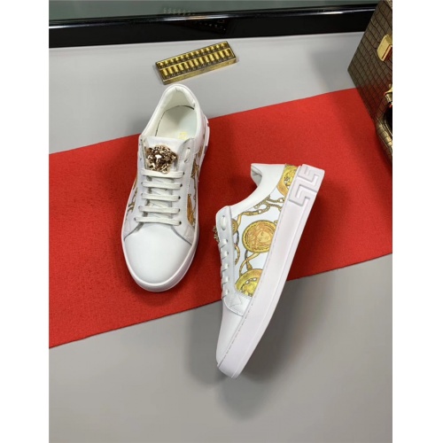 Replica Versace Casual Shoes For Men #514709 $64.00 USD for Wholesale
