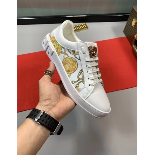 Replica Versace Casual Shoes For Men #514709 $64.00 USD for Wholesale