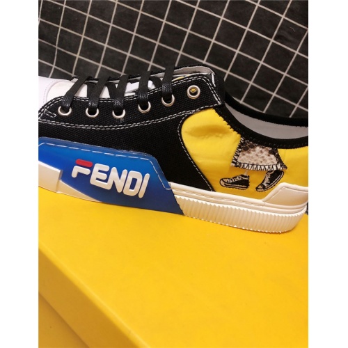 Replica Fendi Casual Shoes For Men #514918 $76.00 USD for Wholesale