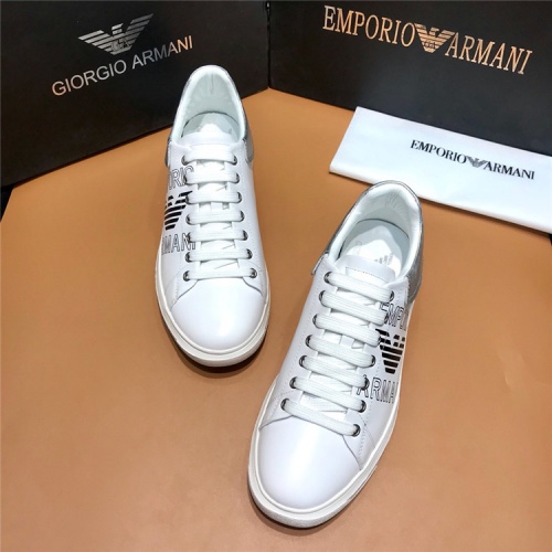Replica Armani Casual Shoes For Men #515268 $80.00 USD for Wholesale