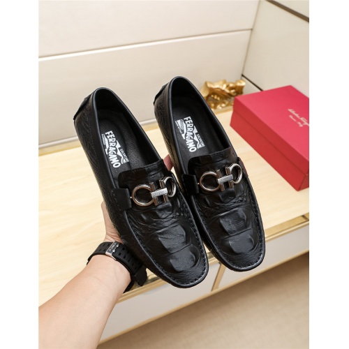 Salvatore Ferragamo Leather Shoes For Men #515313 $68.00 USD, Wholesale Replica Salvatore Ferragamo Leather Shoes