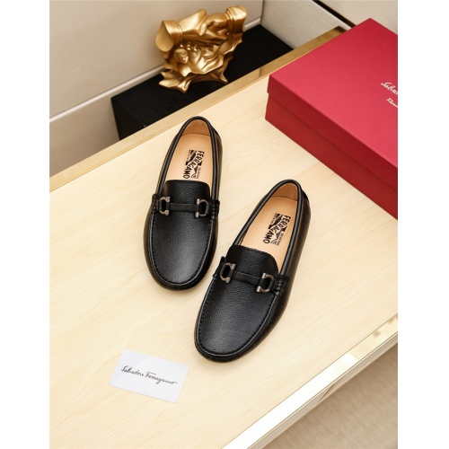 Salvatore Ferragamo Leather Shoes For Men #515315 $68.00 USD, Wholesale Replica Salvatore Ferragamo Leather Shoes