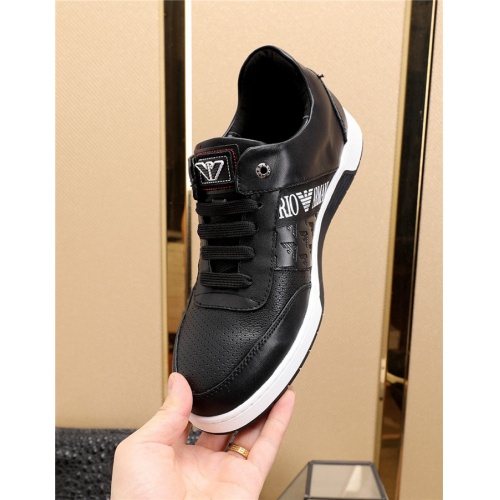 Replica Armani Casual Shoes For Men #515622 $76.00 USD for Wholesale