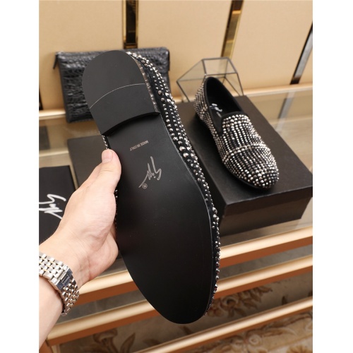 Replica Giuseppe Zanotti Flat Shoes For Men #515636 $80.00 USD for Wholesale