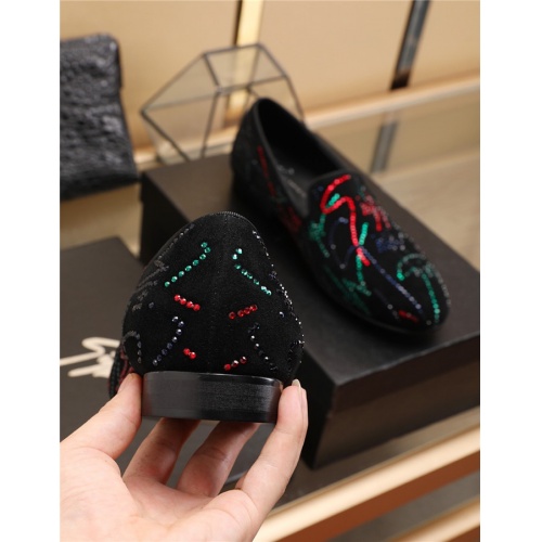Replica Giuseppe Zanotti Flat Shoes For Men #515637 $80.00 USD for Wholesale