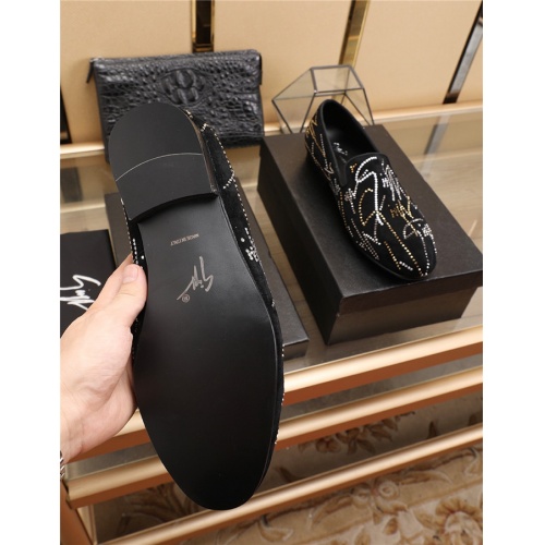 Replica Giuseppe Zanotti Flat Shoes For Men #515638 $80.00 USD for Wholesale