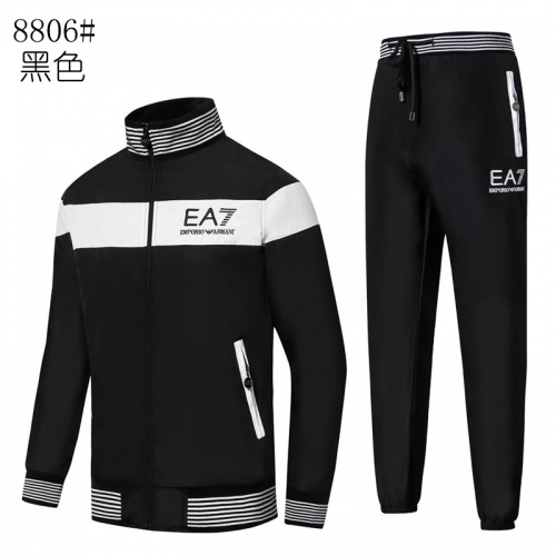 Armani Tracksuits Long Sleeved For Men #515665 $52.00 USD, Wholesale Replica Armani Tracksuits