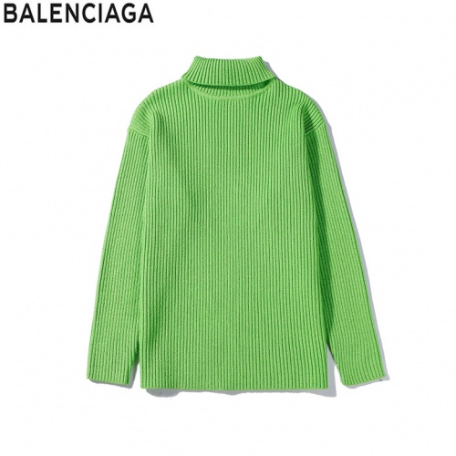 Replica Balenciaga Sweaters Long Sleeved For Men #515729 $48.00 USD for Wholesale