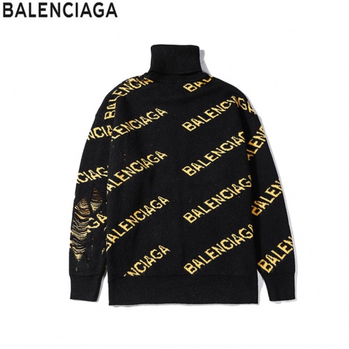 Replica Balenciaga Sweaters Long Sleeved For Men #515737 $54.00 USD for Wholesale