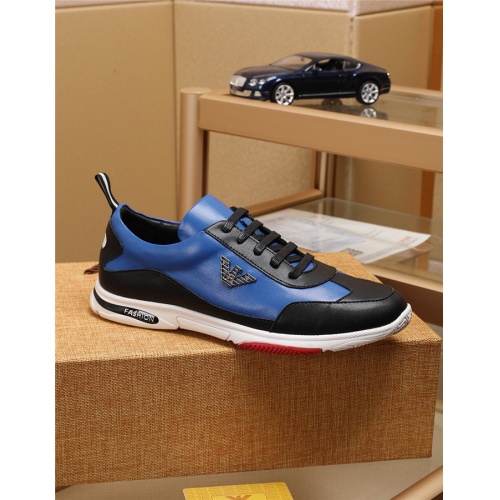 Replica Armani Casual Shoes For Men #515750 $80.00 USD for Wholesale