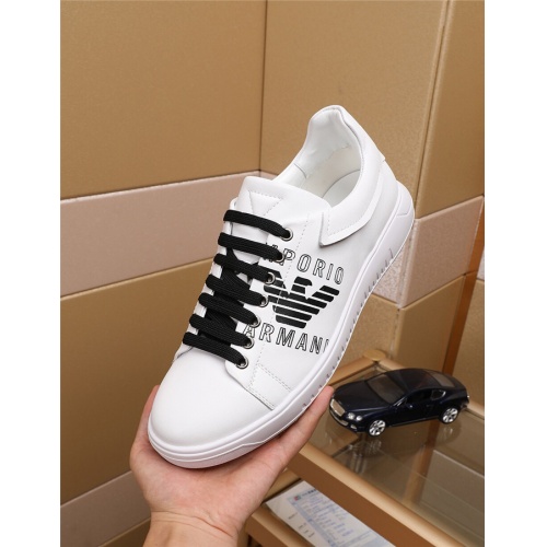 Replica Armani Casual Shoes For Men #515752 $80.00 USD for Wholesale