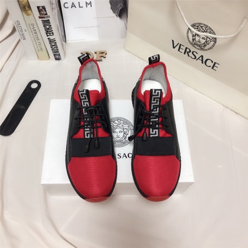 Replica Versace Casual Shoes For Men #515762 $72.00 USD for Wholesale