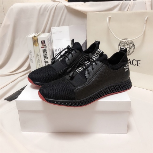 Replica Versace Casual Shoes For Men #515764 $72.00 USD for Wholesale